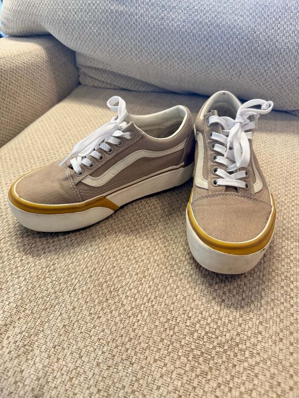 Vans Old Skool Stacked Platform Cobblestone Women's 5.5 - Picture 1 of 7